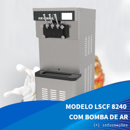 Máquina de Sorvete Expresso LSCF 8240 – COM BOMBA DE AR